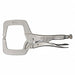 Locking C-Clamp 11 3-3/8Cap 2-5/8Throat