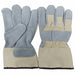 D6162 Leather Gloves Gray XL PR