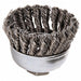 Knot Wire Cup Brush Threaded Arbor