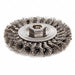 Twist Wire Wheel Brush Threaded Arbor