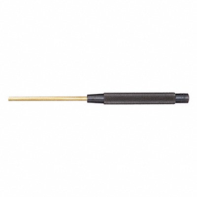 Brass Drive Pin Punch 3/16 In Tip 8 In L