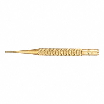 Brass Drive Pin Punch 1/16 In Tip 4 In L