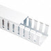 Wire Duct Wide Slot White 4.25 W x 4 D