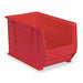 F8566 Super Size Bin Red Plastic 8 in