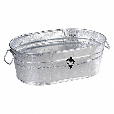 Utility Tub 2 gal Silver