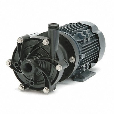 Magnetic Drive Pump 1in MNPT 1/2hp PVDF