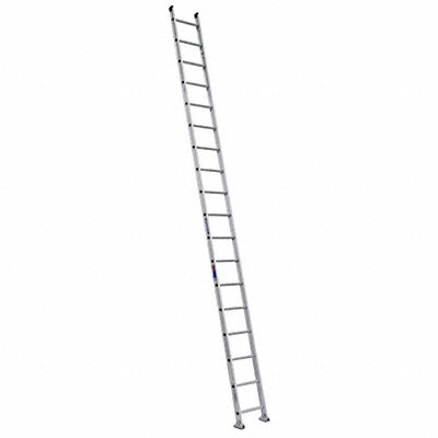 Ladder 18 ft.H 18-1/8 In W Aluminum