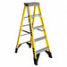 Stepladder Fiberglass 5 ft H 375 lb Cap