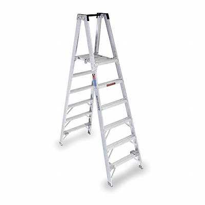 Twin Platform Stepladder 6 ft Alum 300lb