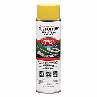 H7169 Athletic Field StripingPaint 20oz Yellow