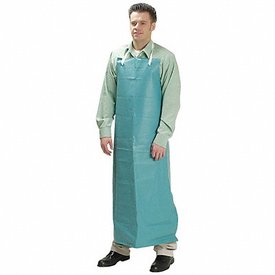 Bib Apron Universal Blue PVC