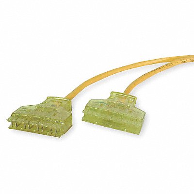 Patch Cord Cat 6 Booted Yellow 7.0 ft.