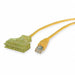 Patch Cord Cat 6 Booted Yellow 3.0 ft.