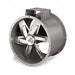 Steel 23.9 Dia 18 L 28.7 H Tubeaxial Fan