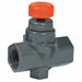 Needle Valve Straight PVC 1/4 in FNPT