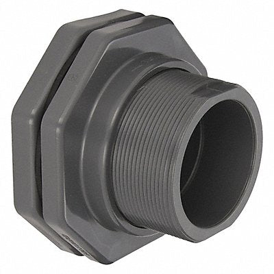 Bulkhead Tank Fitting EPDM 5 3/4 L PVC