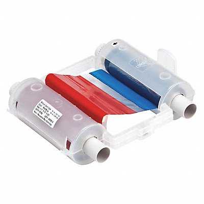 Ribbon Cartridge Red/Blue 200 ft L