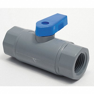 PVC Ball Valve Inline FNPT 1/4 in