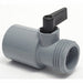 PVC Ball Valve MGHT x Socket 3/4 in