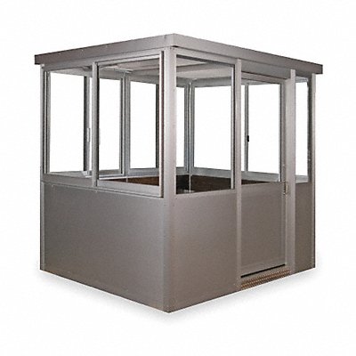 Assembled Grd Bldg 6.8 x8.2 x8.4ft Gray