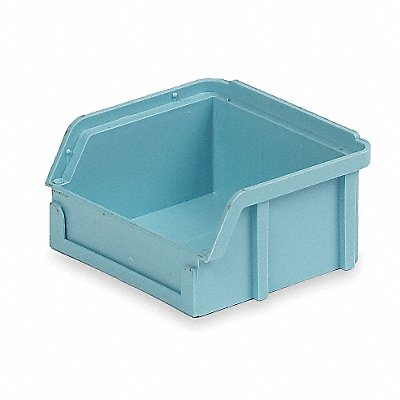 Hang and Stack Bin Light Blue PP 2 in