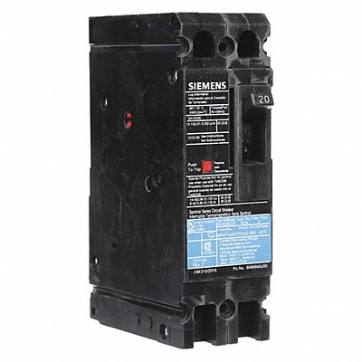 Circuit Breaker 20A 2P 480VAC ED4