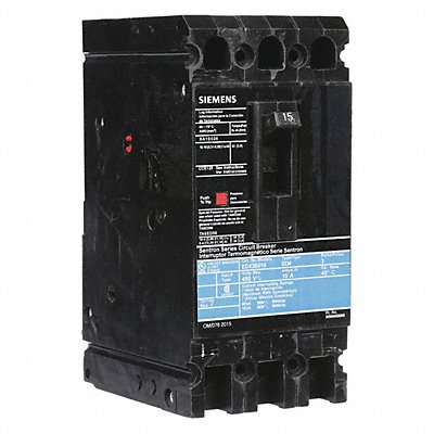 Circuit Breaker 15A 3P 480VAC ED4