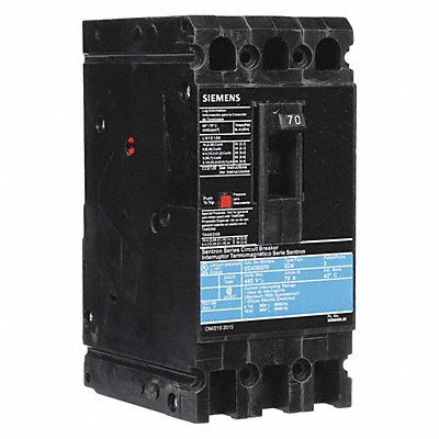 Circuit Breaker 70A 3P 480VAC ED4