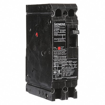 Circuit Breaker 20A 2P 480VAC HED4