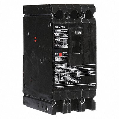 Circuit Breaker 80A 3P 480VAC HED4