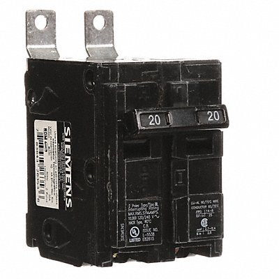 Circuit Breaker 20A Bolt On 120/240V 2P