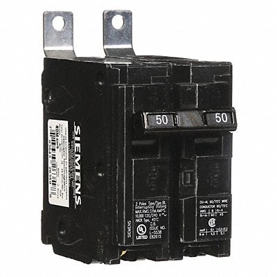 Circuit Breaker 50A Bolt On 120/240V 2P