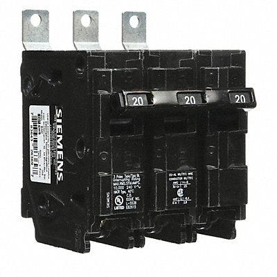 Circuit Breaker 20A Bolt On 240V 3P