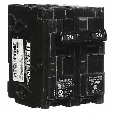 Circuit Breaker 20A Plug In 120/240V 2P