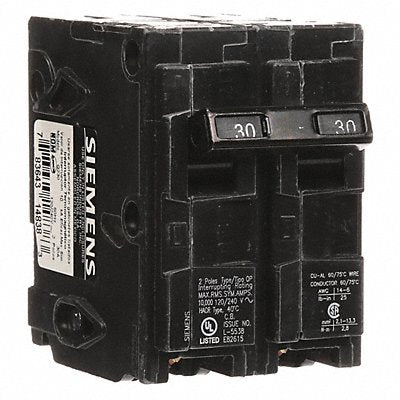 Circuit Breaker 30A Plug In 120/240V 2P