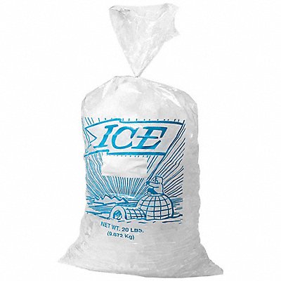 Printed Ice Bag 8 lb 20 in PK1000