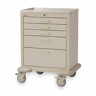 Medical Cart Steel/Polymer Lt. Taupe