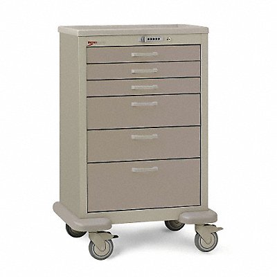 Medical Cart Steel/Polymer Lt./Dk.Taupe