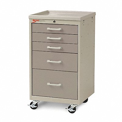 Compact Cart Steel/Polymer Lt./Dk.Taupe