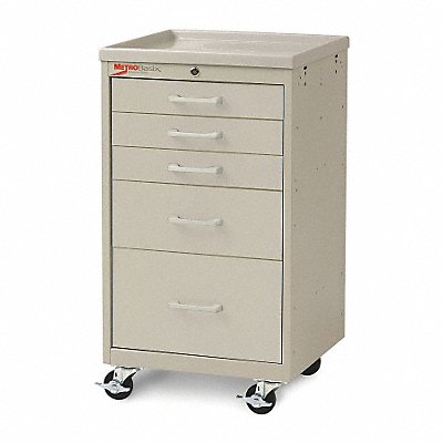 Compact Cart Steel/Polymer Light Taupe