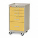 Compact Cart Steel/Polymer Taupe/Yellow