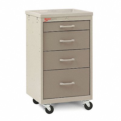 Compact Cart Steel/Polymer Lt./Dk.Taupe