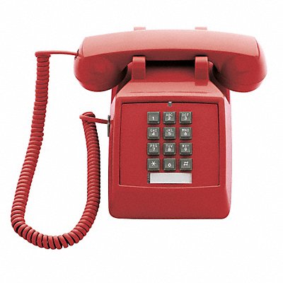 Standard Desk Phone Red