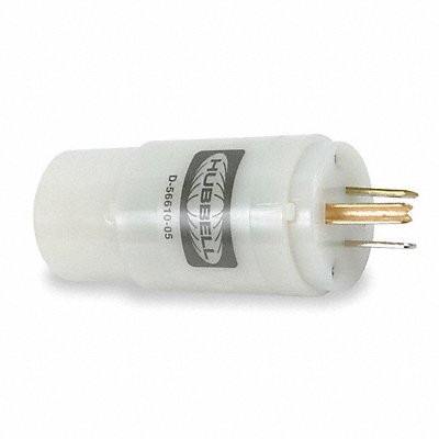 Plug Config Adapter Wht 5-15P 2500W