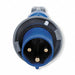 IEC Pin and Sleeve Plug 60 A Blue 2Pl