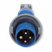 IEC Pin and Sleeve Plug 20 A Blue 3Pl