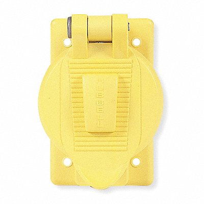 Weatherproof Cover Vertical Yellow