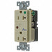 Receptacle Ivory 20 A 2P3W Side 1PK