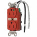 Receptacle Duplex 15A 5-15R 125V Red