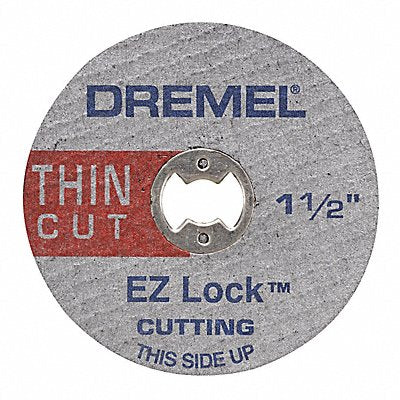 EZ Lock Thin Cut Wheel 1 1/2 in Dia PK5